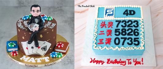 casino gambling cakes